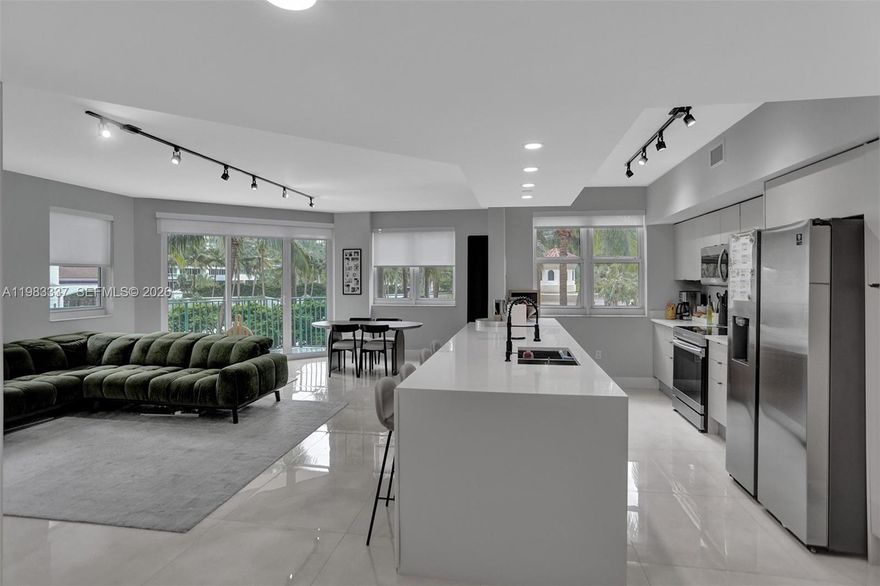 Beautiful fully renovated corner unit with 3 bedrooms and 3 full bathrooms in desirable Turnberry Village in Aventura. Bright open layout with ample modern kitchen plenty of storage, stone countertops, stainless steel appliances, in-unit new washer and dryer, tile floors throughout. Spacious primary suite with California walk-in closet+one more closet for him! Second beroom also has a custom made walking closet.Enjoy 5 star resort-style amenities including pool, jacuzzi, sauna, gym, clubroom, BBQ area, game room, and kids’ play area. Two assigned covered parking spaces included. Prime location steps from Aventura Mall, restaurants, grocery stores, and places of worship. Walk directly to the 3-mile exercise path around the JW Marriott Miami Turnberry Resort & Spa golf course  a popular spot for walking, running & biking. Convenience, comfort, and style;all in one!. Only 5 minutes to the beach. Ready to move in. Easy to show. Motivated landlord