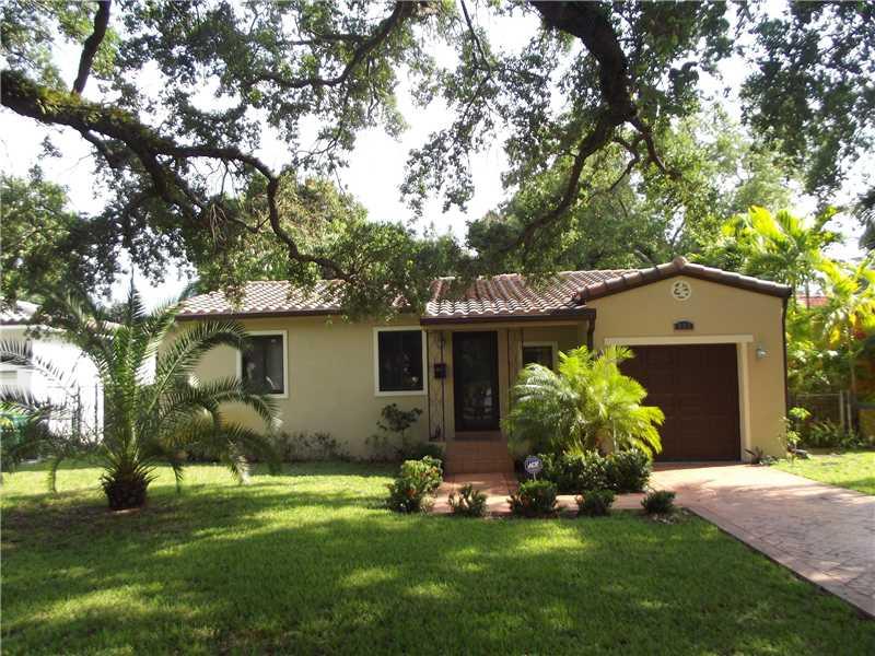 3 BEDROOM, 2 FULL BATHS IN EL PORTAL. LARGE LOT WITH ROOM FOR A POOL. RENOVATIONS INCLUDE NEW BARREL TILE ROOF, NEW IMPACT WINDOWS & DOORS, NEW BATHS, NEW KITCHEN W/CUSTOM WOOD CABINETS FEATURING 42" UPPER CABINETS, STAINLESS STEEL APPLIANCES, GRANITE COU NTER TOPS. LARGE LIVING ROOM, DINING ROOM, GOOD CLOSET SPACE, UPDATED ELECTRIC & PLUMBING, ATTACHED ONE CAR GARAGE. EXTERIOR FRESHLY PAINTED, NEW GUTTERS, SITUATED ON LARGE, BEAUTIFUL LOT WITH LIVE OAK, MANGO & AVOCADO TREES, PATIO & FENCED YARD.