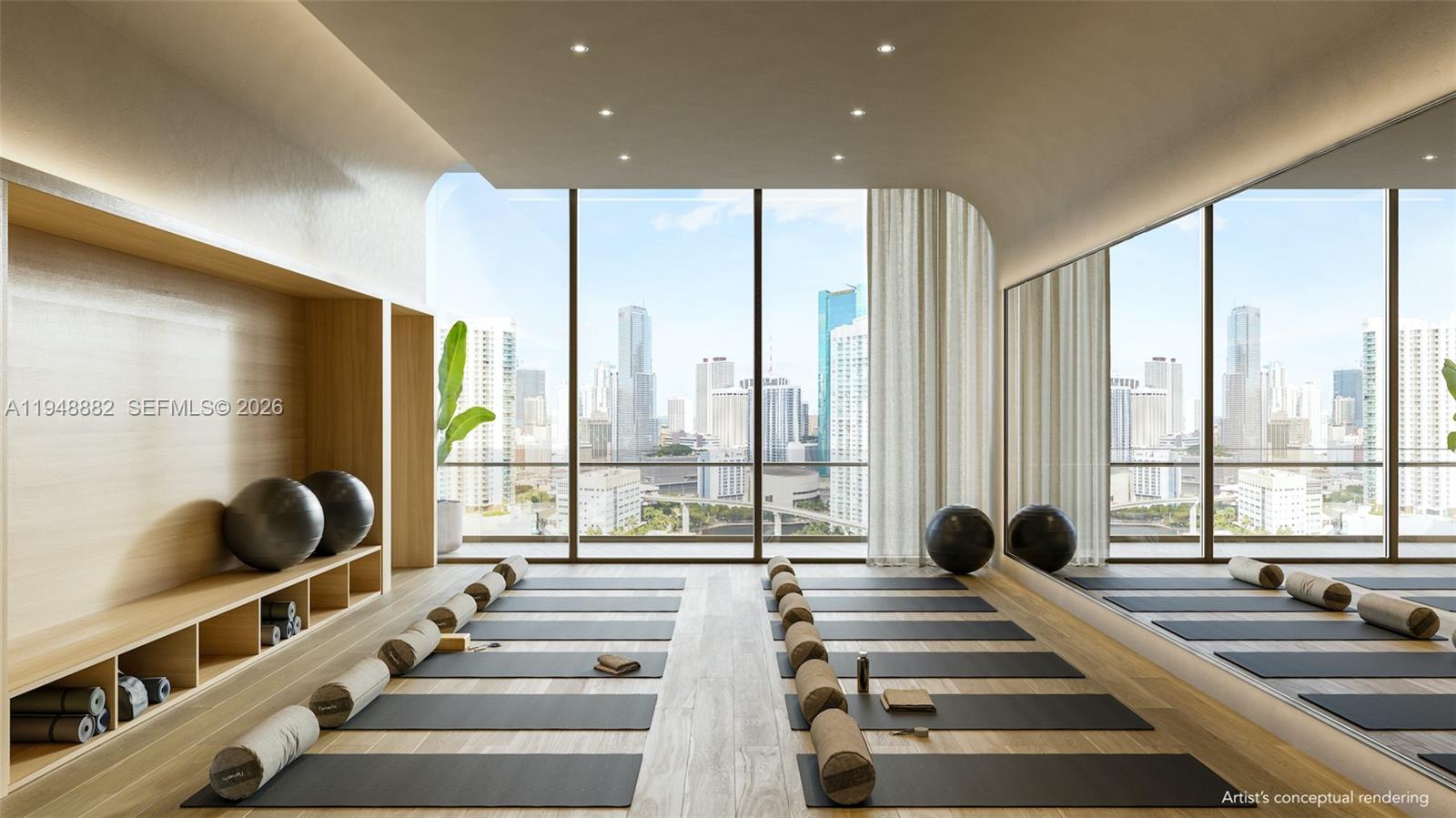 Lofty Brickell Condo - Residential