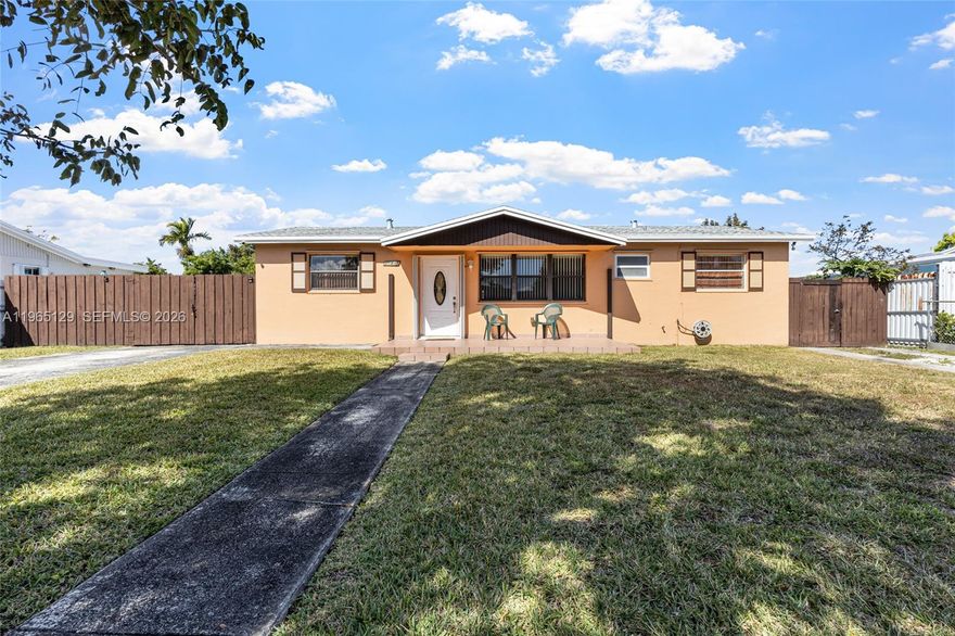 Spacious and versatile 4-bedroom, 3-bath home located in a desirable neighborhood. This thoughtfully designed layout offers flexibility for multi-generational living or rental income potential with a possible efficiency/in-law suite featuring private access.

Enjoy peace of mind with a new roof 2023, adding long-term value and durability. The home features generous living spaces, a functional kitchen with ample storage, and a split-bedroom floor plan for enhanced privacy. The primary suite offers a private bath and comfortable retreat, while the additional bedrooms are well-sized for family, guests, or a home office.

One of the standout features is the extra side yard space, providing room for boat or RV storage, a rare find in sought-after communities.

Conveniently located near schools, shopping, dining, and major roadways, this property combines comfort, flexibility, and income potential in one exceptional opportunity. Shed Included!