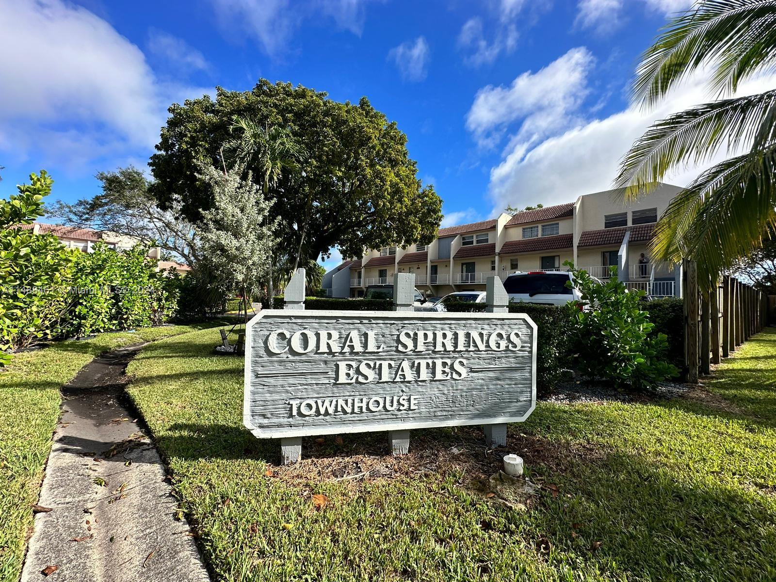 Property for Sale at 3751 Nw 115th Way 5-3, Coral Springs, Broward County, Florida - Bedrooms: 3 
Bathrooms: 3  - $245,000