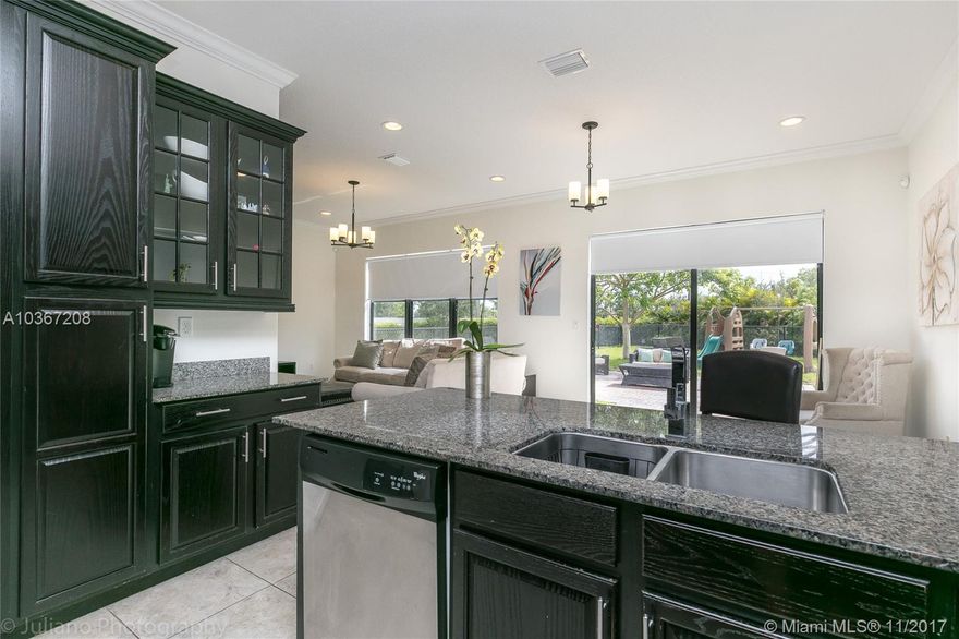 WELCOME TO MIRAMAR'S TRUE MODEL HOME! SITTING IN THE COVETED WATERVIEW COMMUNITY, NEWLY-BUILT IN 2014. THIS HOME'S NOT ONLY THE LARGEST MODEL (DOHENY) IN THE COMMUNITY, BUT IT ALSO BOASTS THE LARGEST YARD IN THE SURROUNDING MARKET! CAPTIVATING FROM THE MOMENT YOU STEP FOOT INSIDE AND GAZE UPON ITS VAULTED CEILINGS WITH CROWN MOLDING! CUSTOM KITCHEN WITH 42" CABINETS THAT APPEAL TO THE EYE, & STUNNING WOOD STAIRS LEADING INTO A COZY LOFT THAT PERFECTLY BALANCES THE MASTERFUL UPSTAIRS LAYOUT, THAT INCLUDES A SPACIOUS MASTER WITH WALK-IN CLOSETS THAT HAVE CUSTOM CABINETRY!! GATED AND PATROLLED 24/7! NO OTHER HOME ON THE SURROUNDING MARKET HAS THIS MANY TASTEFUL UPGRADES ALONG WITH THE LARGE YARD! THIS ONE WILL SELL QUICK, SO PLEASE DON'T MISS YOUR CHANCE TO VISIT THIS STUNNING HOME!!!