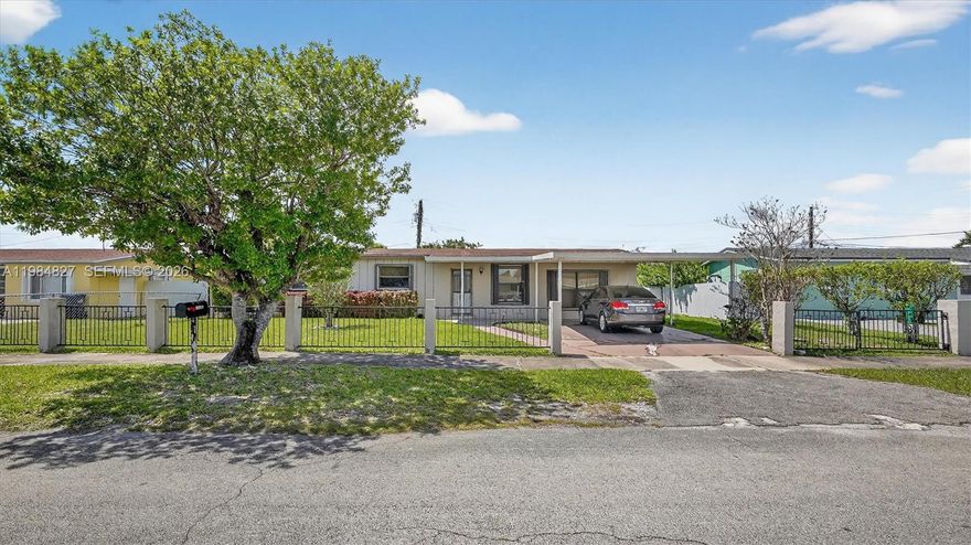 Bring your vision to this 2 bedroom, 1 & 1/2 bath home full of potential and flexibility. In addition to the main living areas, the home features a den and versatile flex space that can easily be customized to suit your needs, whether you're looking for a home office, playroom, hobby area, or additional lounge space.

Outside, you'll find a covered carport and patio, perfect for convenient parking and relaxing or entertaining outdoors. The large fenced-in backyard provides plenty of space for pets, gardening, gatherings, or even future expansion.

With it's adaptable layout and generous outdoor space, this property is a great opportunity for buyers looking to add their personal touch and create a home that fits their lifestyle.