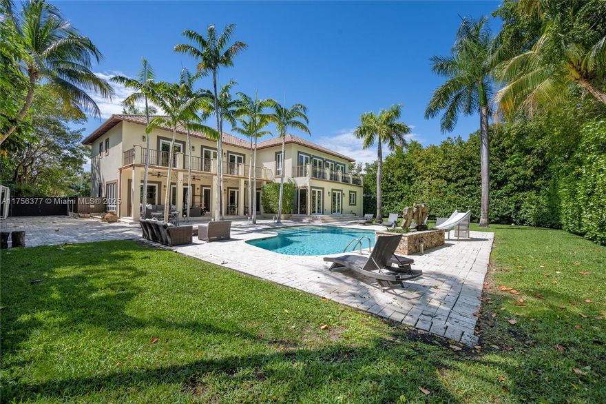 Exceptional Estate in Key Biscayne. Discover an extraordinary opportunity to own a stunning modern residence on over 19,000 sq ft lot—an exceptional find in the heart of Key Biscayne. This expansive property offers a generous backyard, perfect for outdoor living, entertaining, or creating a private oasis where kids can play freely. The home features 6 bedrooms, 6.5 bathrooms, a dedicated office, and high ceilings that enhance the bright, open ambiance. Designed with a sleek, modern aesthetic, the interior boasts luxurious finishes and thoughtful amenities, including a wine cellar, pool, and a 2-car garage. Located on a quiet street, this residence blends privacy with convenience. Experience the best of island living with unparalleled space and style.