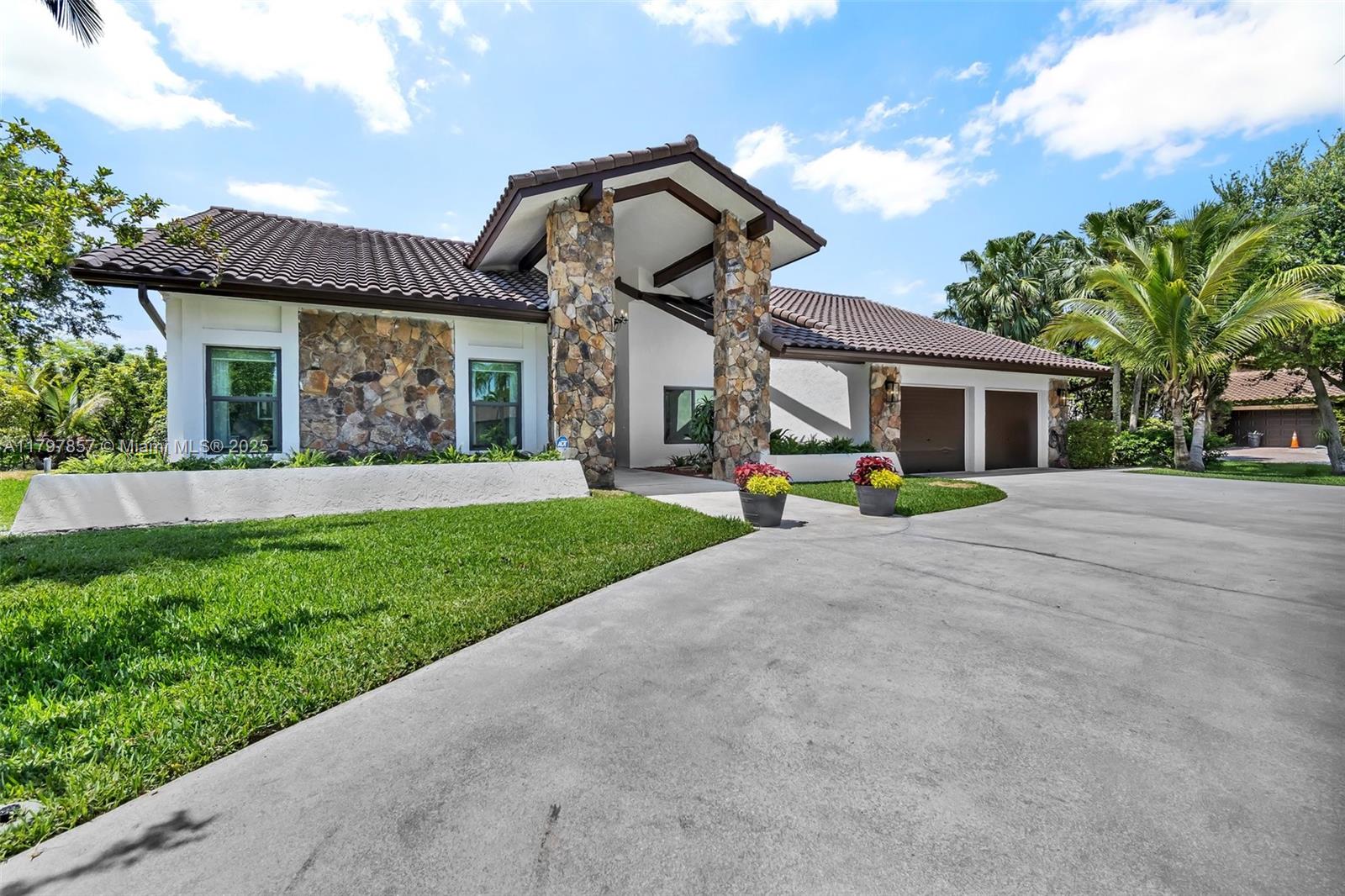 Property for Sale at 11850 Sw 42nd Ct, Davie, Broward County, Florida - Bedrooms: 4 
Bathrooms: 4  - $1,850,000
