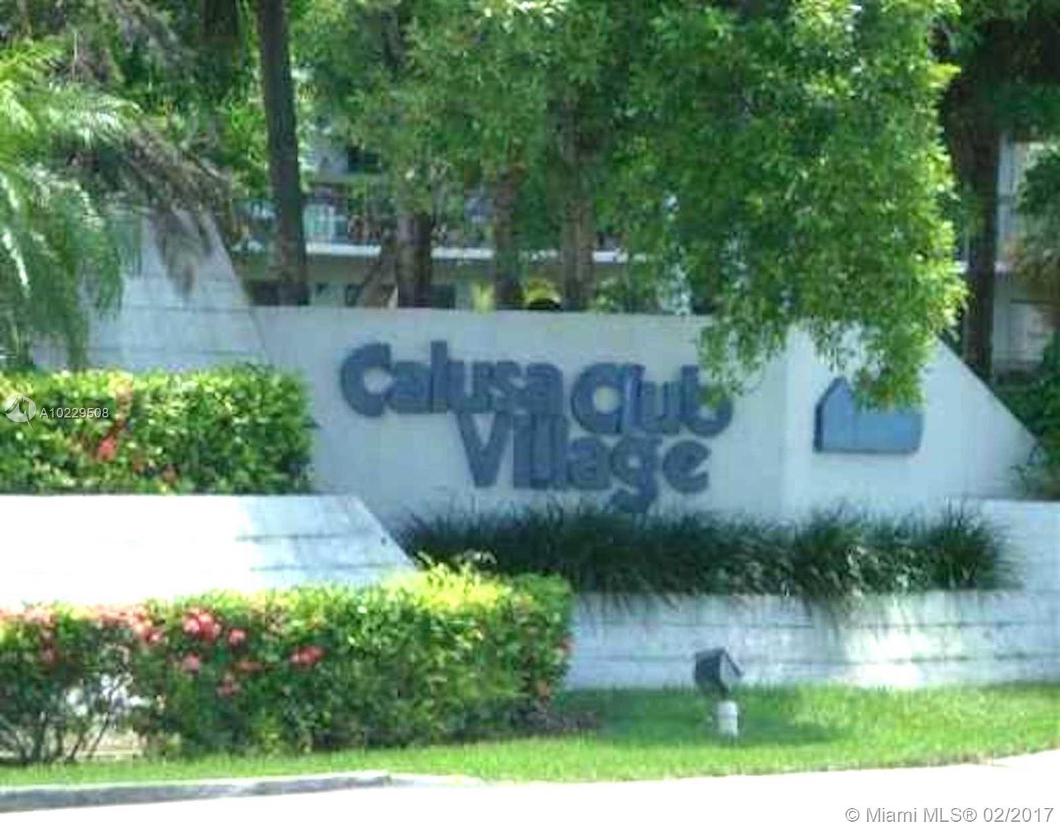 BEAUTIFUL AND SPACIOUS 1 BEDROOM CONDO IN CALUSA...LOCATED IN THE 2ND FLOOR...EXCELLENT CONDITION AND NEWER APPLIANCES...CERAMIC TILES THROUGHOUT...BALCONY WITH NICE GARDEN VIEW AND STORAGE CLOSET... WASHER AND DRYER INSIDE ... SECURITY PATROL AND GREAT COMMUNITY AMENITIES !!