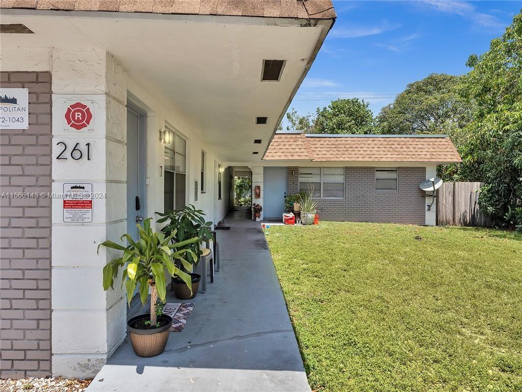 Rental Property at 261 Nw 42nd St, Oakland Park, Miami-Dade County, Florida -  - $1,100,000 MO.