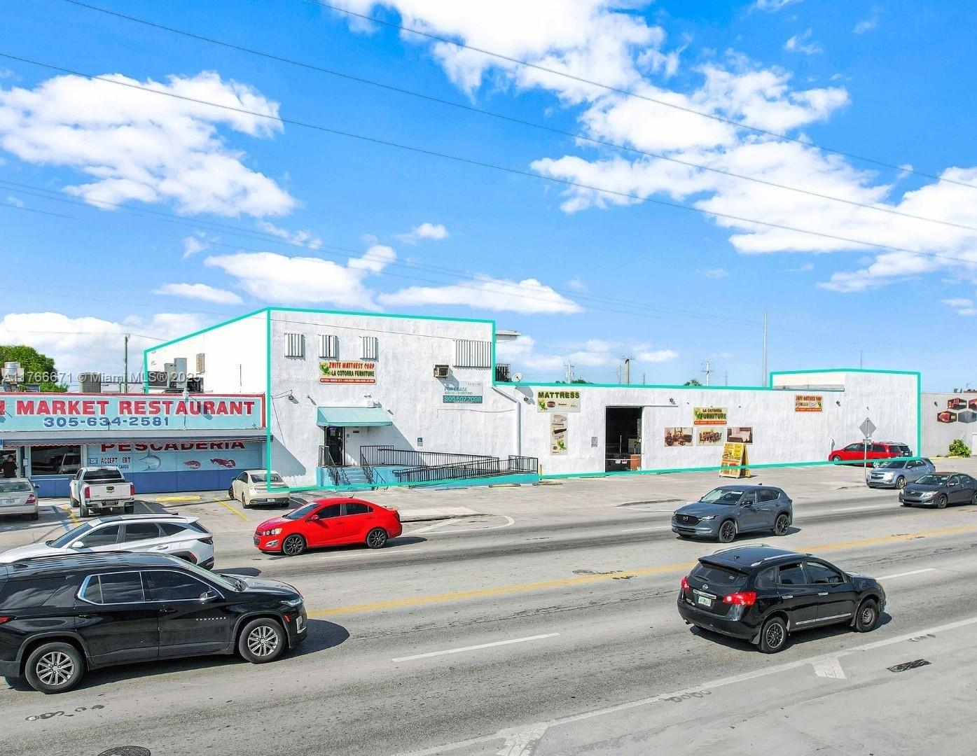 Located in the heart of Hialeah’s industrial district, this M-2 zoned warehouse is designed for maximum efficiency and versatility. The property features a spacious warehouse area providing one grade-level dock and one dock height, ensuring smooth loading and unloading operations. A spacious showroom provides an excellent display or customer-facing area, while the second-floor storage offers additional space for inventory or equipment. The roomy office space is ideal for administrative operations, and dedicated parking ensures convenience for employees and visitors.