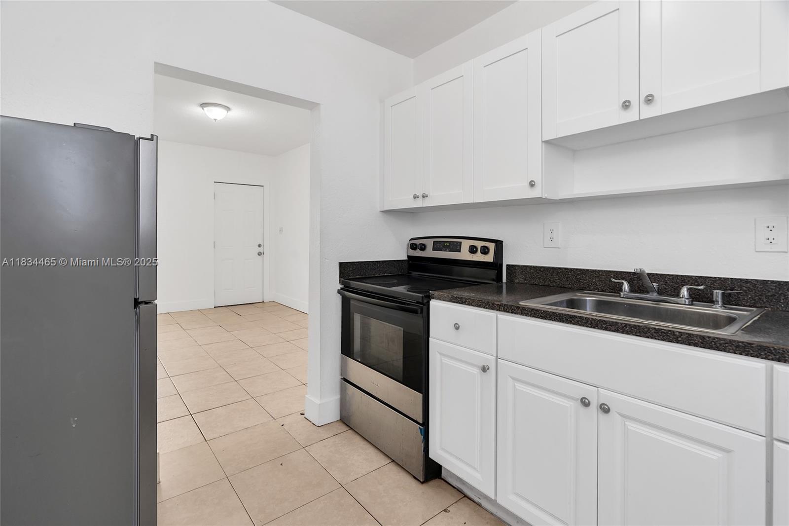 Move In Ready 2-bedroom, 1-bathroom apartment located on the 2nd floor of a well-maintained building. This recently remodeled unit offers a fresh, modern feel with brand-new appliances and hurricane-impact windows for added safety and energy efficiency. Enjoy the comfort of a thoughtfully designed layout and the convenience of an assigned parking space. Situated in a quiet neighborhood with easy access to major roads, shops, and schools. SECTION 8 ACCEPTED. Don’t miss out—contact us today for more details or to schedule a private viewing!