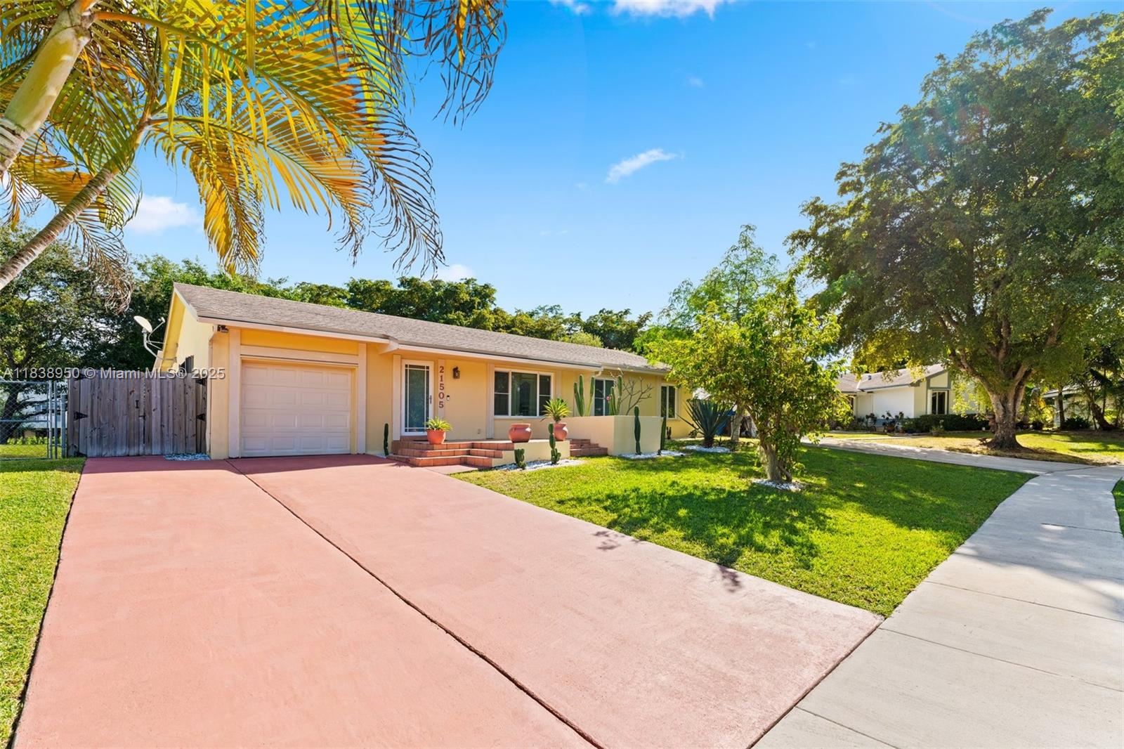 Charming family home in the highly sought-after community of Cutler Bay, just minutes from Black Point Park, Marina, and convenient access to the Turnpike. This spacious one-story residence offers five bedrooms and three bathrooms, including a private in-law suite with its own entrance. The oversized primary bedroom boasts ample space for a home office or cozy sitting area. Designed for both comfort and style, the home features high ceilings, an open layout perfect for gatherings, and a beautifully remodeled kitchen with granite countertops. Enjoy peace of mind with a newer roof and impact-resistant windows and doors. A perfect blend of space, function, and location—this home is a must-see!