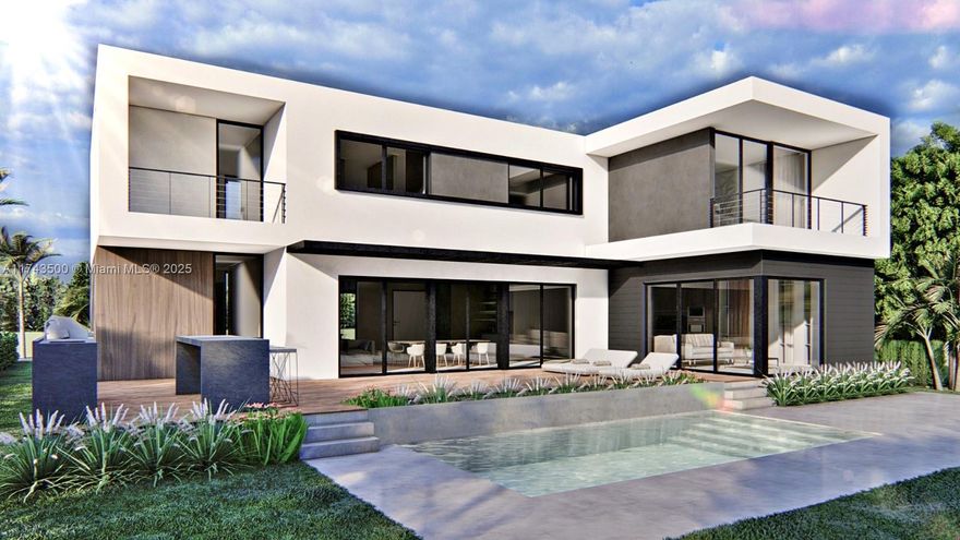 Build your luxury dream house with pool on East Hollywood, minutes away from the beach, Hollywood Broadwalk, Downtown Hollywood, Fort Lauderdale Airport, shops, restaurants and much more. The property is a double lot of 80'x120' (9682 SF) with a project for a modern 2-story house of @3650 SF under AC + covered garage in the heart of Hollywood, 4 bdrm with 4 ½ baths, pool, high end finishes. Plans will be available by end of summer 2022. On ground floor: Living, dinning, kitchen, laundry, family room , powder bath, office or guest bedroom with cabana bathroom and undercovered summer kitchen, pool, undercovered garage On upper floor: Master bedroom with walk in closet, master bathroom, 2 bedrooms with jack and jill (shared) bathroom, terrace