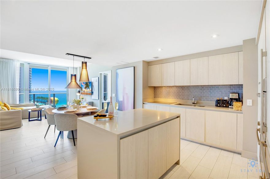 Condo Hotel Incredible opportunity to own your own vacation home and let it make money while you are away! Gorgeous and Spacious renovated unit with great views from the 16th floor! Absolutely stunning resort amenities, including state of the art gym, rooftop, and so much more! Cross the street to the sand and sea!