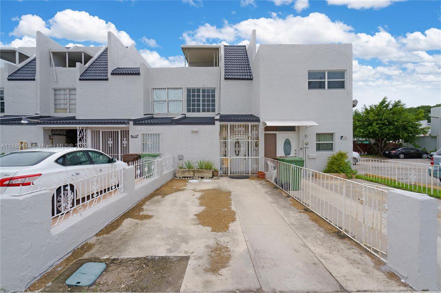 Welcome to this beautiful, large, 4bedroom 3bathroom property in the heart of Hialeah. Property is two floors, has a pack patio, and a second floor enclosed balcony. Property is in excellent condition and boasts a BRAND NEW 2024 roof. Property has two A/C units, both are from 2019. Tankless water heater is from 2021. Washer/dryer are both from 2022. Property WAS rented out for $3,200.00 a month. Property is Vacant now.