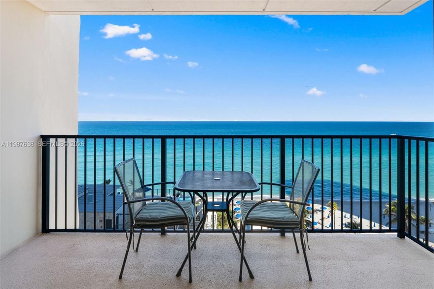 NOW OR NEVER !!!!! MOST DIRECT OCEANVIEWS FROM THIS STUNNING 1 BED AND 2 FULL BATHROOMS CONDO IN DESIRED " QUADOMAIN VALENCIA " THIS LINE COMES TO THE MARKET VERY SELDOM ...GRAB IT ! THIS IS FOR SURE DREAM COME THRU ....bright, open-concept residence features new porcelain floors and floor-to-ceiling impact windows showcasing breathtaking, unobstructed views of the ocean.
Enjoy your private balcony with the sound of the waves — perfect for morning coffee or evening relaxation.
Resort-style amenities include a newly redesigned lobby by Steven G Interiors, 2 heated pools, fitness centers, restaurant, valet, and beach service.
Perfect as a full-time home or vacation retreat. A true beachfront gem!