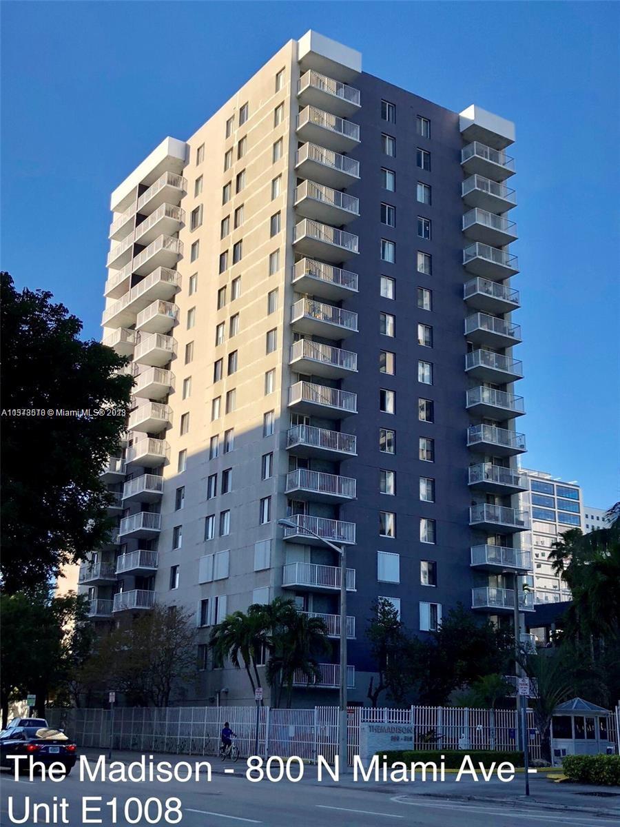 Downtown Miami 2/2 exceptional corner Unit rental opportunity in the ever-evolving Arts & Entertainment District. Pet-friendly Building. Newly improved with high-end finishes, including Italian Porcelain Floors and Carrara Marble throughout both bathrooms. The best unit at The Madison. Walk to world-class attractions, including Miami Arena, Arscht Center, Museum Park. Transit oriented across from BRIGHTLINE, MetroRail, between several MetroMover stops. Includes One permanent parking space. New Publix and modern retail within blocks. Close to Midtown posh restaurants and high-end stores. Easy access to major highways. Apply within, will go fast!!