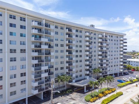 A home in Hallandale Beach