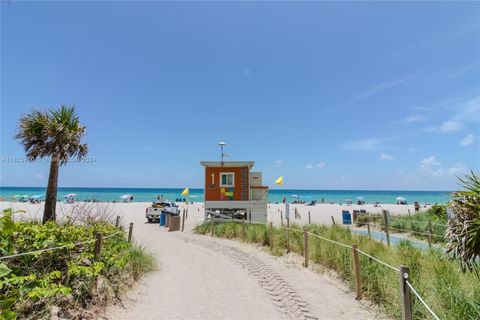 A home in Hallandale Beach