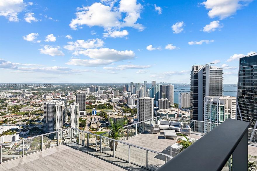 Located within Miami Worldcenter, the second largest master planned community in the U.S., Developer unit!! PARAMOUNT Miami Worldcenter, the building with the most amenities in the world. This 4BD + Den/5Bath AVAILABLE NOW for Sale or Rent, fully furnished and is a must see!! Access to 46 different amenities such as 5 pools, spa, outdoor lounge, summer kitchen, game room, state of the art fitness center, boxing studio, basketball court, racquetball, yoga, observatory, jam room and recording studio and much more. Just steps from the Brightline Train Station, Port of MIA, FTX Arena and minutes to MIA Airport, Wynwood, Miami Beach and so much more.