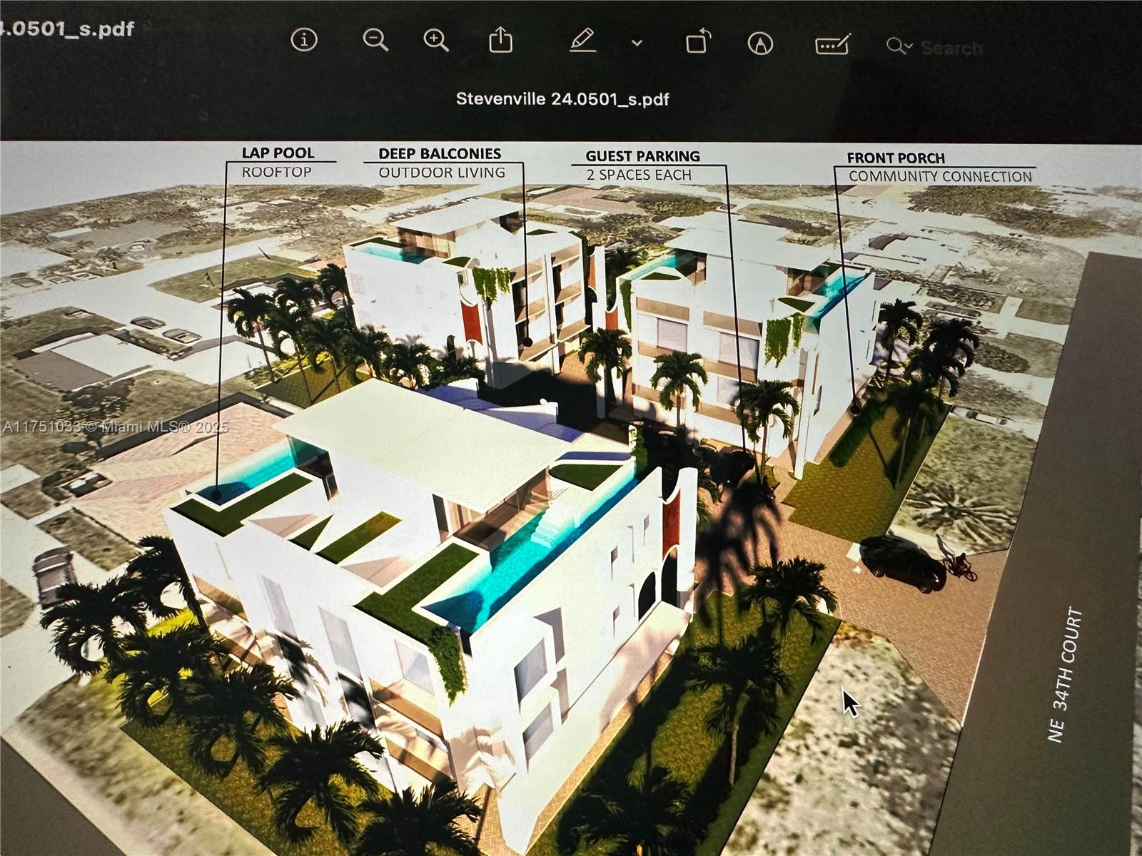 six lots. 24,803 square feet corner lots. Recently approved as a gated community Multifamily TD. Townhome District, in Downtown Oakland Park Redevelopment Area, located two miles from the beach and one from Wilton Manors and two blocks from local restaurants and stores, and 0.6 miles from the . Six lots for luxury residential construction, double corners, each unit with an elevator, four levels, with with a full terrace on the rooftop, three master bedrooms and a den, 3.5 bathrooms, two car garage, and two open parking spaces, now is the time to buy before the explosion of multimillion dollar projects in this redevelopment area. Since each is a double corner end unit, the design has the open feel of an independent home. Plans and surveys are available for serious buyers.