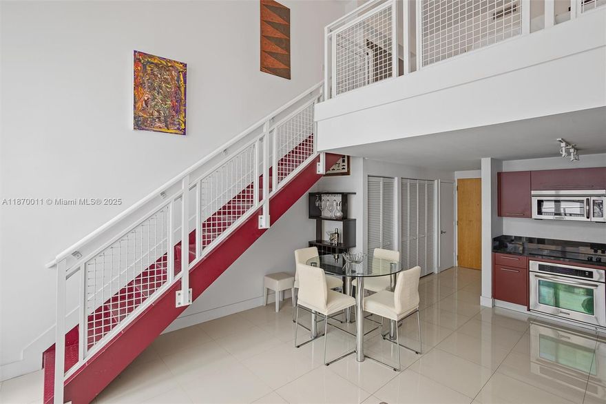 Stylish and spacious bi-level loft-style condo in the exclusive and well amenitized Vizcayne Condo in the heart of Downtown Miami. Residence features soaring double-height ceilings, floor-to-ceiling impact windows which allow for natural light, open kitchen, great for entertaining, multiple closets, in an unbeatable location. Vizcayne condo delivers the most resort-style living with spectacular unbeatable amenities: 4 pools, a full-service spa, new fitness center, business lounge, movie room, security, and concierge service. Ideally located just steps from Bayfront Park, Bayside, Brickell, Wynwood, and Miami’s cultural and entertainment districts, this is downtown living at its finest. Residence includes parking. Currently amenitie deck is being redone and will be ready for YOU!