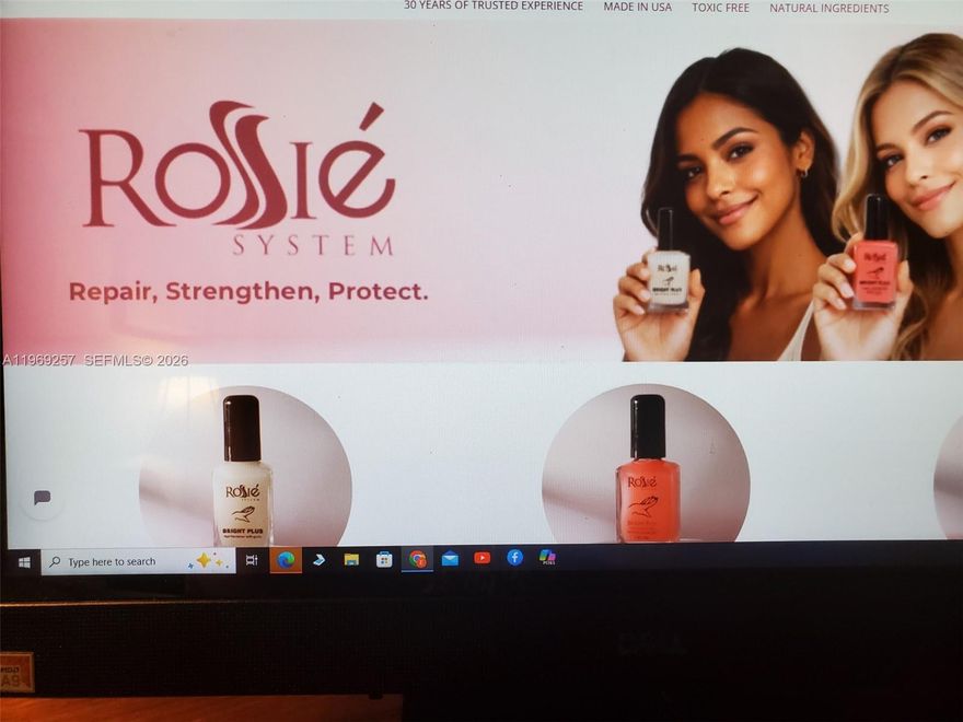Well established brand with 30 years of experience in the industry. Strong retail presence with major retailors such as CVS, Navarro pharmacy, Amazon, and Walmart nail products. Nail color formulas for beauty, care, and healthy nails! PROPERTY IS NOT FOR SALE!