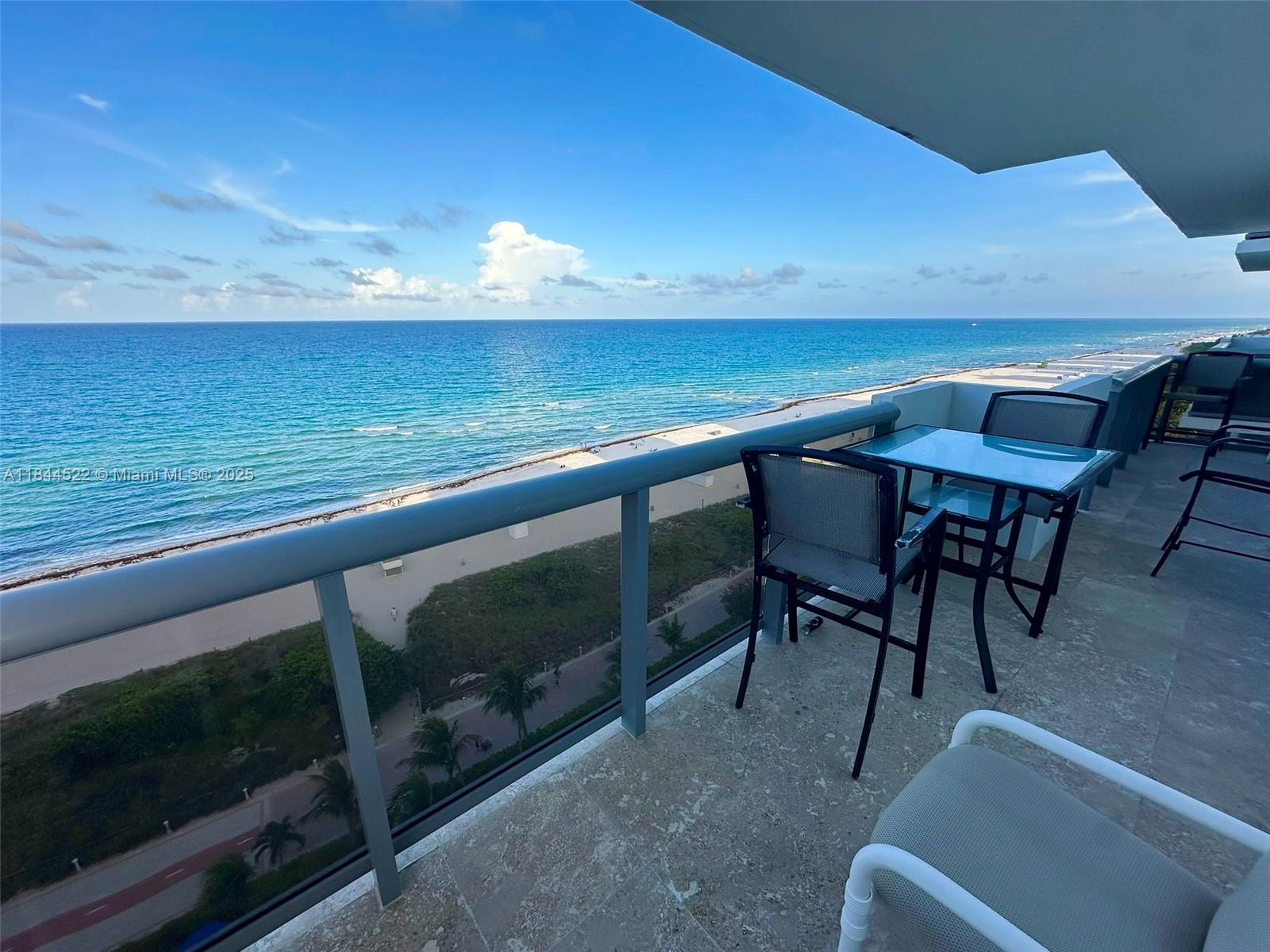 Prime Miami Beach location! This spacious 2-bedroom condo at Maison Grande is directly oceanfront of the Atlantic from a high floor. The best line in the building, with direct beach access. The unit features generous living space and is filled with natural light. Maison Grande offers 24/7 surveillance, valet, gym, and resort-style amenities. Perfectly situated between South Beach and Bal Harbour, close to top restaurants and shopping. A rare opportunity to live or invest in one of the most desirable areas of Miami Beach.