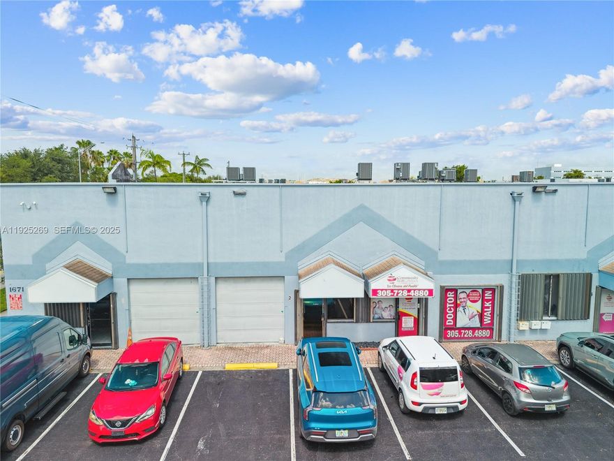 Spacious Exposed Ceiling, Great For mixed use. Please Verify With Local Authorities For Allowed Zoning Use And Requirements.