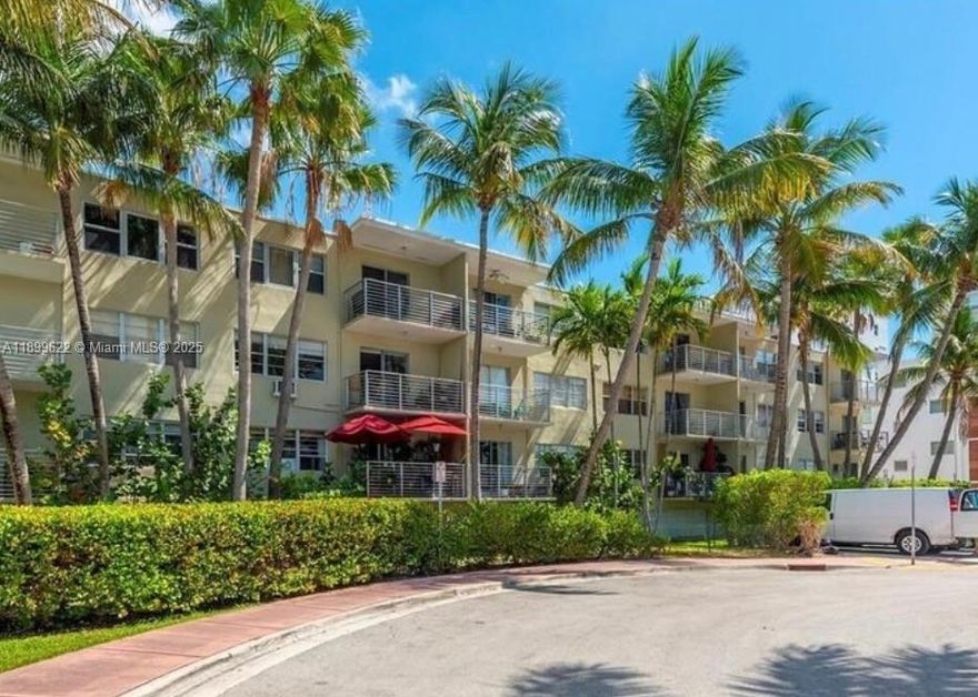 Beautifully remodeled studio on iconic Lincoln Road! This bright and airy unit is filled with natural light through a large window and sliding door wall leading to a private tiled balcony. Features include a brand-new AC, fresh paint, water filtration system, and a spacious 13+ ft closet for ample storage. Enjoy the convenience of a gated assigned parking spot in a well-maintained building with a laundry room —association is currently updating the pool. Unbeatable location just a short walk to Sunset Harbour, the Venetian Islands, and Lincoln Road Mall. Move-in ready and perfectly situated to enjoy the best of South Beach living!