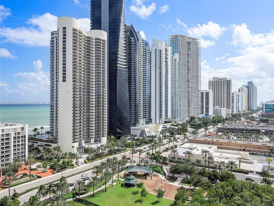 Spacious 3 bedrooms apartment featuring 1,740 Sq Ft of space, including 2 bathrooms, 23' long balcony and kitchen/dinette. Located in the heart of Sunny Isles Beach right across the street from the beach. Beautiful view of the ocean and the city from this 20th floor condo. Apartment is equipped with washer and dryer inside. Building is currently under renovations and balcony restorations, so access to common areas is temporary restricted. Building offers many amenities such pool, tennis court, sauna, gym, meeting room, game room, extra storage, and lobby attended. Tenant occupied, please don't bother tenants, call listing agent allow 24 hrs. notice to schedule showing.