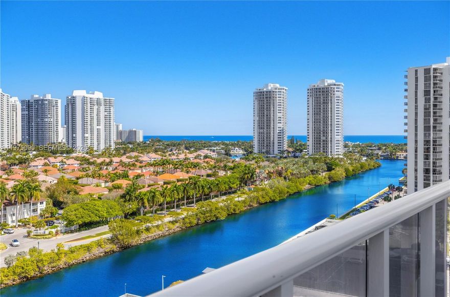 PANORAMIC VIEWS OF THE OCEAN, INTRACOASTAL AND MARINA ARE YOURS FROM THIS AVENTURA CONDO RESIDENCE. THE PRIVATE BALCONY IS THE IDEAL PLACE TO WATCH THE BOATS PASS BY. DESIRABLE ONE BEDROOM PLUS OPEN CONCEPT DEN /OFFICE / SECOND BEDROOM. LARGE FORMAT PORCELAIN FLOORING COMPLIMENTS THE NEUTRAL DECOR. EXCELLENT CLOSET SPACE TO MAXIMIZE STORAGE. PRESTIGIOUS AVENTURA LOCATION WITHIN WALKING DISTANCE TO MALL, DINING AND FAMED TURNBERRY GOLF COURSE. JUST A SHORT DRIVE TO PREMIER BEACHES, BAL HARBOUR AND MORE. ELDORADO CONDO OFFERS TOP NOTCH AMENITIES INCLUDING RENOVATED CLUBHOUSE, FITNESS CENTER, OUTDOOR BBQ AREA PERFECT FOR ENTERTAINING.