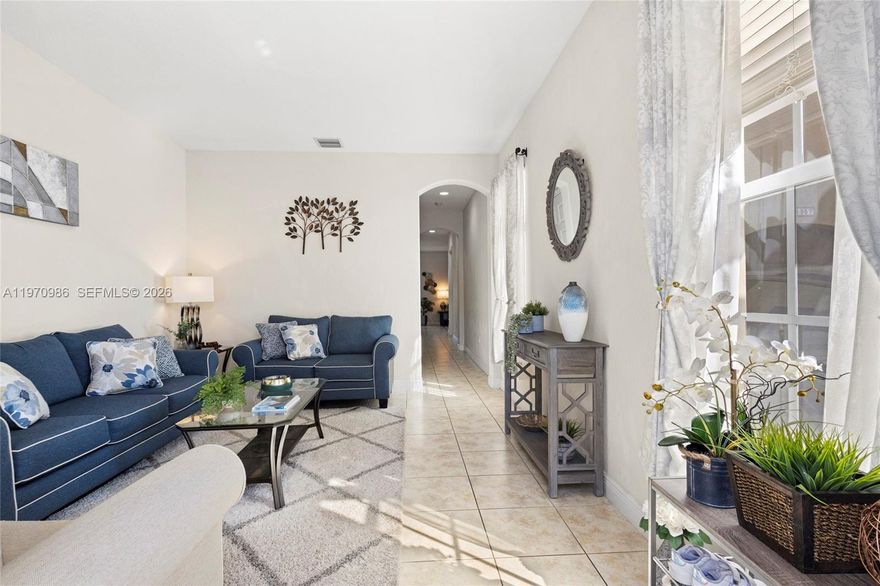 Experience elevated living in this exceptional Townhouse.
Featuring 3 spacious bedrooms and 3.5 bathrooms, with balconies at 2nd floor, this stunning home offers one covered garage space plus two additional parking spaces. With soaring vaulted ceilings and one of the largest floor plans in the community, the layout is both impressive and functional.
Significant upgrades include two brand-new A/C units (2024) new water heater and newly replaced appliances (2025), ensuring modern comfort and peace of mind.
Ideally located near premier shopping, dining, and everyday conveniences in Coconut Creek, this beautifully maintained community offers amenities including a swimming pool, playground, pet area, guest parking spaces and a scenic lakeside walking trail.
A rare opportunity to own one of the most desirable floor plans in the neighborhood.