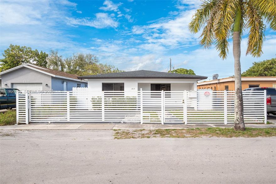 This beautifully and fully renovated home is nestled in vibrant Hollywood. The property features spacious living areas, impact windows, quartz countertops, large tile flooring throughout. Located just minutes from Hollywood Beach boardwalk, this home offers easy access to beaches, parks, shopping, dining, and entertainment. Conveniently close to major highways, Fort Lauderdale–Hollywood International Airport, and downtown Hollywood.