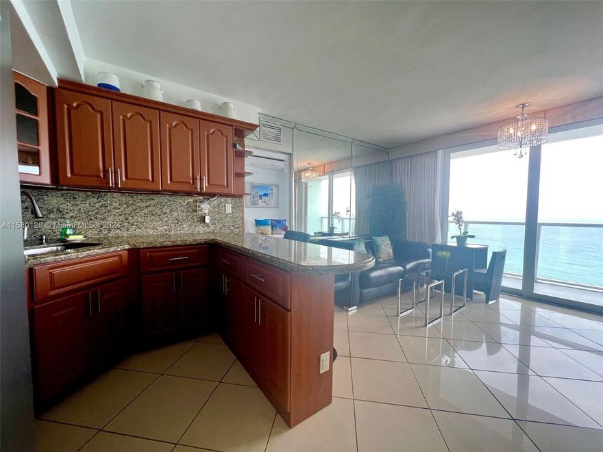 BEAUTIFUL DIRECT OCEAN VIEW CORNER APARTMENT. BALCONY IS DOUBLE THE SIZE OF ALL IN THE BUILDING. BUILDING LOCATED CLOSE TO ALL SHOPPING, ENTERTAINMENT AND SO MUCH MORE. PLEASE CONTACT THE LISTING AGENT FOR SHOWING INSTRUCTIONS.