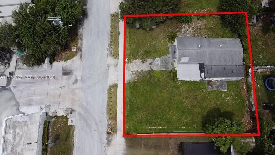 Development Opportunity in Miami! Unlock the potential of this prime offering of two adjacent lots with two folio numbers totaling 10,000 sqft. This folio is zoned BU-2, allowing for increased commercial density. This property is ideal for those seeking to build commercial and residential income-producing properties near two on-off highway ramps, in a rapidly growing area of Miami with strong rental demand from the commercial workforce. This lot features a 1,503 sqft building that recently received its 60-year building re-certification and is currently a House of Worship. This land provides the perfect canvas for the knowledgeable land developers and investors looking to add value to their commercial and residential portfolios in one of Miami's most dynamic markets.