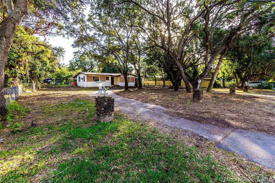 Attention all Builders and Investors! This is over a half Acre lot (Largest lot on the block) is prime for development in the Baptist Hospital area. This is a great property set on coral rock with a strong structure surrounded by Adult oak trees. It is great to build a dream home or simply to renovate. It features 3 bedrooms, 3 baths, a pool, garage and a basement that can be easily converted into a wine cellar. ALF NOT in flood Zone (ZONED X). The options are endless when you are surrounded by excellent schools, fine shopping & dining! Close to Baptist Hospital & Dadeland Mall. Easy access to anywhere via US 1 & Palmetto highway. Walk to Whole Food, Continental Park, Church and Kenwood K-8 school.