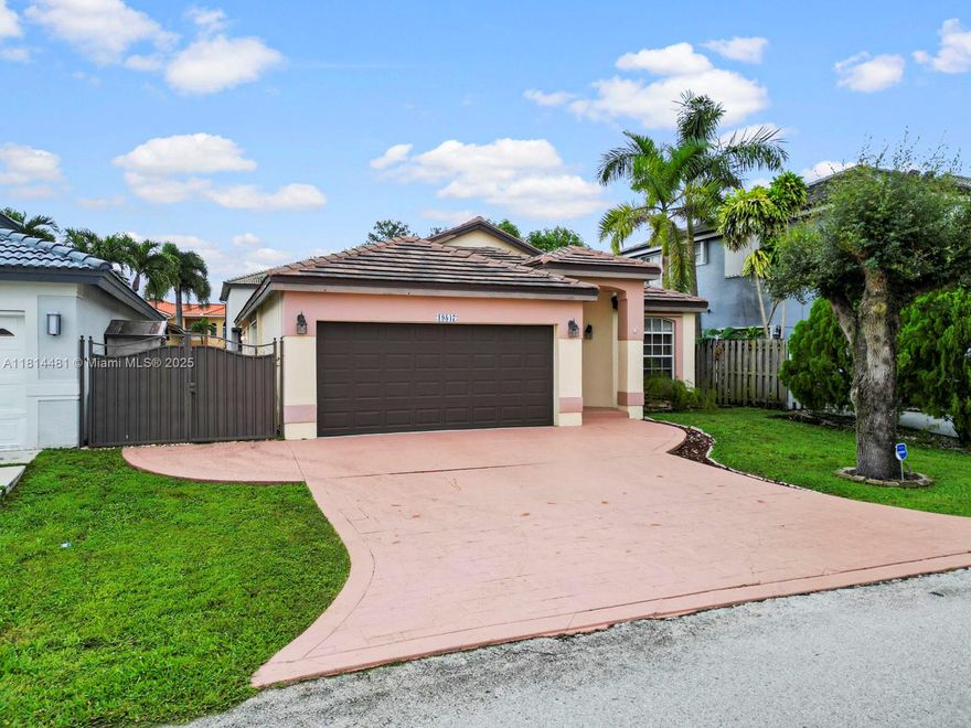 ELEGANT RESIDENCE w/ NEW ROOF 2023, at the desired Marbella Park; the BEST in value! The Foyer invites into the Formal Dining & Living Room, showcasing large neutral tile thru-out the main living areas. Just beyond, enjoy the Gourmet Kitchen w/Island, White Custom Cabinetry, Granite Counter-tops, Stainless Steel Appl., Gas Stove, Deep Kitchen Sink, Informal Dining, & Butler's Pantry w/Beverage Cooler, just off the rear Family Room. The Primary Suite dazzles w/wood laminate flooring, 2 walk-in closets w/built-ins, stunning En-suite w/Dual Sinks & Glass Enclosed Walk-In Shower. Two spacious other bedrooms. Remodeled shared bathroom. NEW 2023 Flat Tile Roof, Dual Fuel System (gas,electric), 4 ton Central AC, Gas Water Heater, concrete slab back porch, & well kept exterior... Won't last!