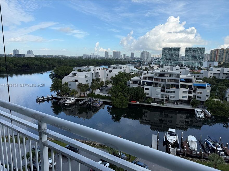 Apartment 1BED 1BATH with Spectacular Intracoastal and Bay views, furnished or unfurnished, on tenth floor. Renovated Kitchen and bathroom. COASTAL TOWERS has a secure building in a gated community; pool - gym - hair salon, concierge 24/7 | laundry in the building | one parking space | guest parking, walking distance to the beach.