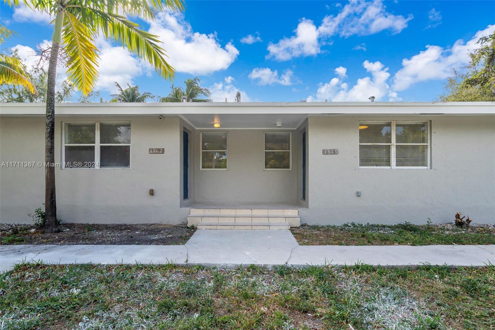 Rental Property at 1340 Ne 117th Ter 1340, Miami, Broward County, Florida - Bedrooms: 2 
Bathrooms: 1  - $2,400 MO.