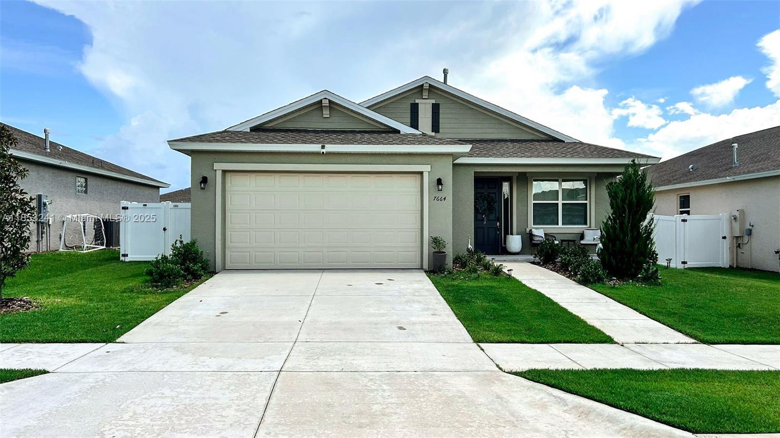 Seller Offering 2% Interest Rate Buy-Down! Lower your clients monthly payments — ask for details!
Better than new and packed with upgrades!
This 2022 3/2 Currant model in Calesa Township is move-in ready with a brand-new privacy fence already installed.
Enjoy a bright, open layout with upgraded kitchen hardware, enhanced appliances, modern door finishes, and an upgraded attic for extra storage. Owners chose thoughtful upgrades you won’t find in standard builder models.
Located in one of Ocala’s most desirable new communities, with resort-style amenities including pools, parks, trails, and fitness — all with low HOA fees.
Easy to show and ready to impress. No wait. No construction mess. Just a beautiful home to fall in love with!