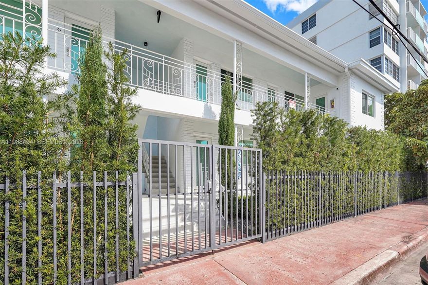 Amazing Miami Beach location! Just a 1-minute walk to the beach and nearby park, and conveniently close to restaurants, shops, and public transportation. This bright apartment is located in a well-maintained building. Washer and dryer are available on-site for added convenience. Only an additional $150 covers WiFi and water.

Easy to show with fast approval. Move-in ready—schedule your showing today!