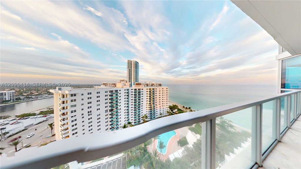 Photo of 3101 S Ocean Dr #1705, Hollywood, FL 33019 (MLS # A12090414)