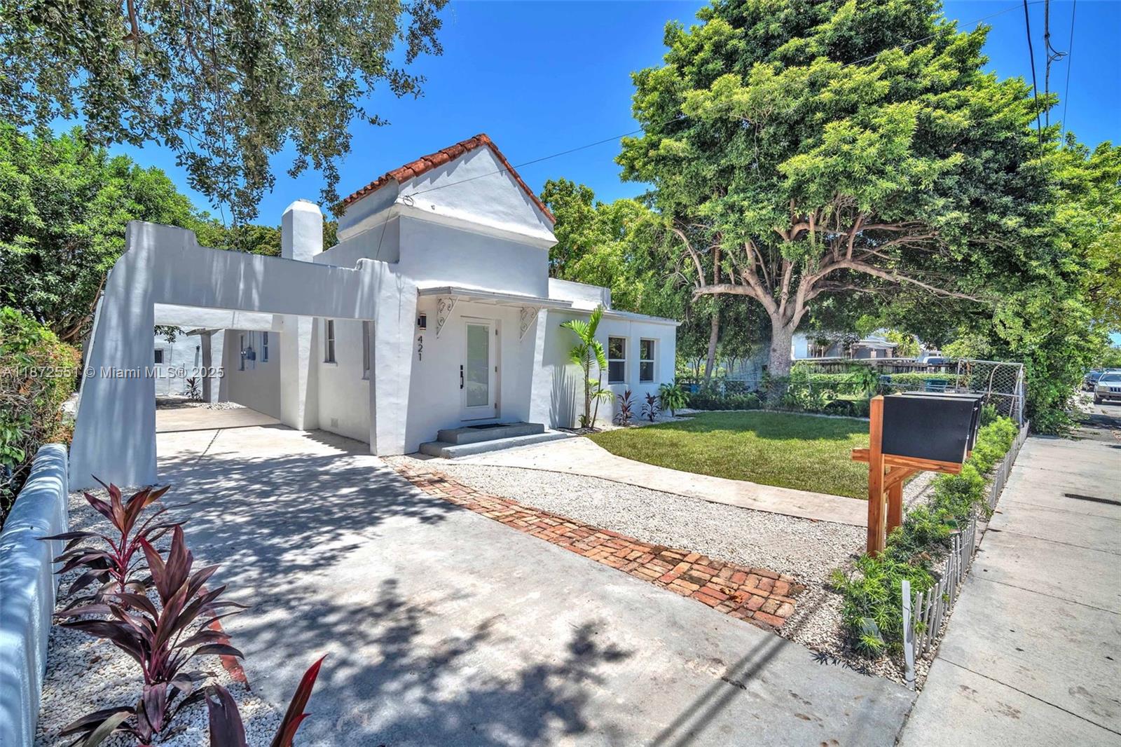 Property size is 1,884 square feet. Income producing opportunity in the heart of Miami's rapidly transforming Magic City District. This multifamily home has been completely remodeled. Brand new roof, impact doors and windows, new appliances with modern finishes throughout. Just minutes from Wynwood, Brickell, Midtown & Miami Beach. The property features two separate structures, each with its own electric meter. The main residence offers 4bed/3bath, ideal for a high-yield rental. Behind it, the updated guest/in-law suite includes a complete kitchen, hurricane impact protection, and is currently leased at $1,600/M. Brand new privacy fence provides privacy and comfort between the two units. Live in one unit while generating passive income from the other, or maximize returns by leasing both.