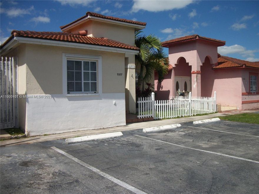 For rent one of the lowest priced 3BR/2BA S/F Home with three assigned parking in Hialeah Gardens just a short walk from all of the Hialeah Gardens schools, Shopping Center, Walmart, CVS and much more. Main property features are the central location and proximity to all of the major highways and roads connecting to all major points of interest in South Florida. Property features are remodeled master bedroom bathroom with shower only, one of the most spacious master bedrooms 17X12 in all of the Hialeah Gardens communties, wood laminate flooring within the bedrooms and ceramic tile floors in main living areas, crown molding, new A/C Unit with high efficiency for electric bill savings, washer, dryer, covered patio terrace and hurricane shutters for your family safety and protection.
