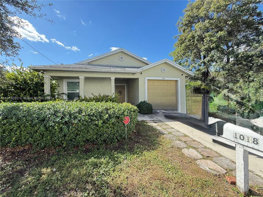 Beautiful Single Family Home, Build on 2014, This Property have a total of 4 beds (Converted Garage) with two full baths. Airy open kitchen with washer and Washer and Dryer in the property. Big back yard with brand new deck and mango trees. No HOA.  Equal Housing Opportunity. Property have Teanant Inside, Tenant Living on the fisrt week of February 2026. Please do not disturb the Tenants.