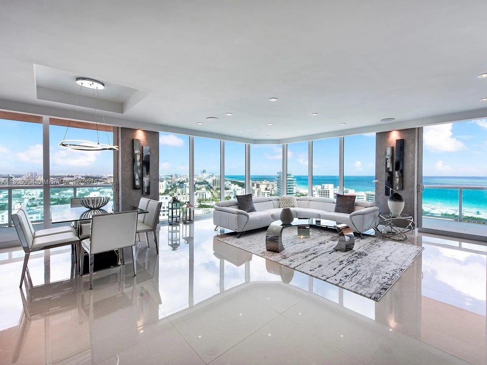 Property for Sale at 300 S Pointe Dr 2005, Miami Beach, Miami-Dade County, Florida - Bedrooms: 3 
Bathrooms: 3  - $3,690,000
