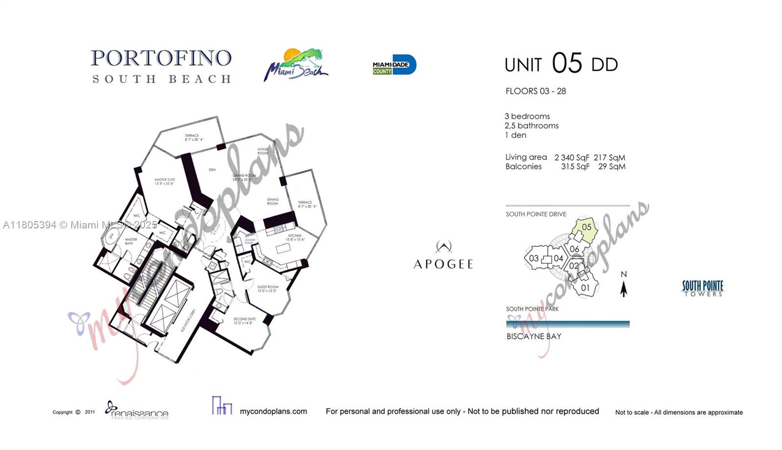 PORTOFINO TOWER CONDO - Residential