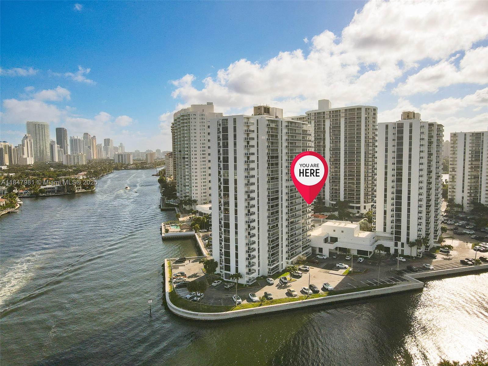 Beautiful split design condo over looking the Intracoastal right on the Turnberry Country Club and Soffer Trail. Waterview is a gated community with concierge and on site property management. Amenities include valet, 24/7 security, mezzanine pool deck, spa, BBQ, gym, business center & club house. This large unit has large glass balcony accessible from both bedrooms and living room, large master bath, walk in closets, formal dining room, central AC/heat and plenty of storage space. Direct intracoastal and Aventura sunset views Great location close to Aventura Mall, Waterways, Aventura Park Square.