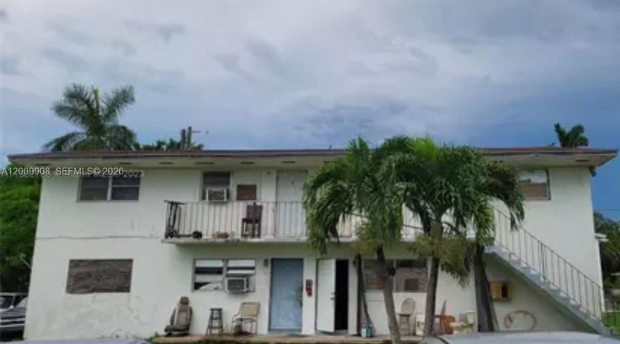 AS-IS!! FOUR-UNIT MULTI-FAMILY PROPERTY, INCOME PRODUCING WITH STRONG RENTAL POTENTIAL, ZONED R-2(MULTI-FAMILY) CENTRALLY LOCATED NEAR AMENITIES AND TRANSPORTATION. OPPORTUNITY FOR VALUE-ADD IMPROVEMENTS, RENT GROWTH AND LONG-TERM UPSIDE. THIS PROPERTY OFFERS SOLID COMBINATION OF IMMEDIATE CASH FLOW AND FUTURE POTENTIAL UP COMING REDEVELOPMENT DISTRICT. EACH UNIT PROVIDES PRATTICAL LAYOUTS SUITED FOR STEADY TENANT DEMAD IN THE AREA. SELLERS ARE MOTIVATED SUBMIT BEST OFFER. ALL UNITS ARE 2/1 AND WASHER AND DRYER HOOK-UPS ARE ACCESSIBLE TO BE INSTALL AT YOUR DESIRE. UP AND COMING NEW DOWNTOWN!! PLEASE DO NOT DISTURB TENANTS.