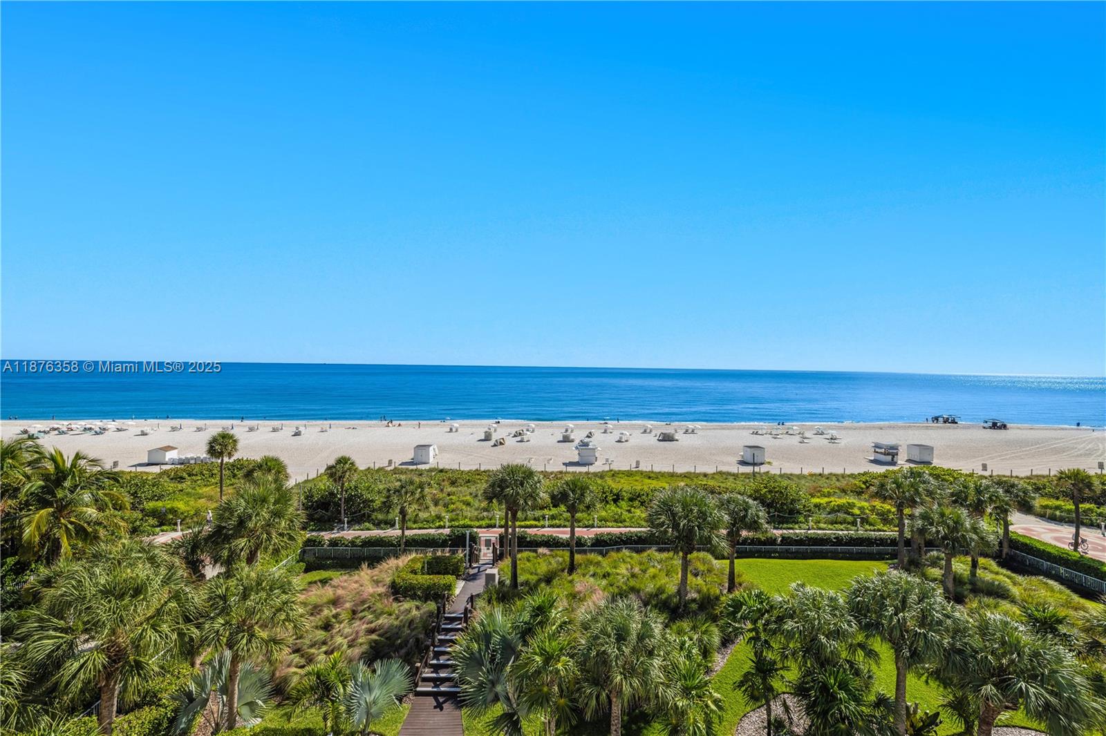 This stunning completely renovated fully furnished SE corner unit offers breathtaking direct ocean views and boasts a spacious floor plan. Every detail has been carefully considered to provide the ultimate in comfort and style. The high-end furnishings create a sophisticated ambiance that complements the ocean view backdrop. The open kitchen features a gas stovetop and Miele and Subzero appliances. The primary suite offers a serene sanctuary with ocean views. The secondary bedroom provides ample space for guests or family members. The Caribbean is located in the Faena district. Amenities include fitness center, 24 HR Concierge, valet, pool/hot tub/cabanas, beach/boardwalk access and towel & chair service. Walk to The Faena, Soho House, The Edition or all the way down to South Pointe Park.