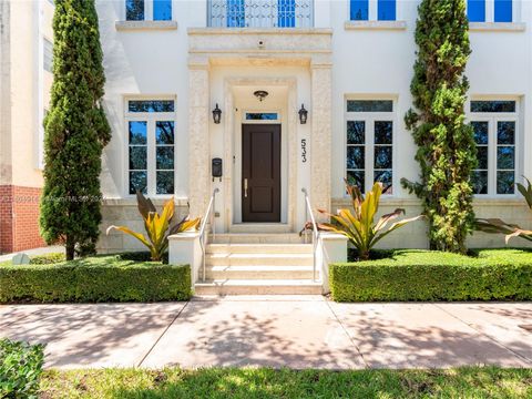 A home in Coral Gables